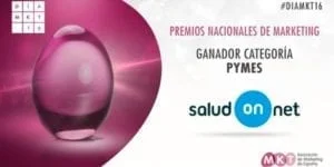 SaludOnNet. Ganador del Premio Nacional de Marketing 2016