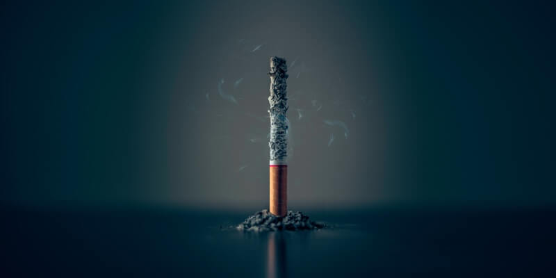 cigarrillo consumido