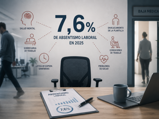 absentismo aumenta