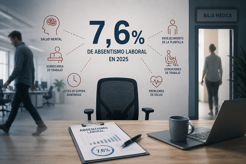 absentismo aumenta